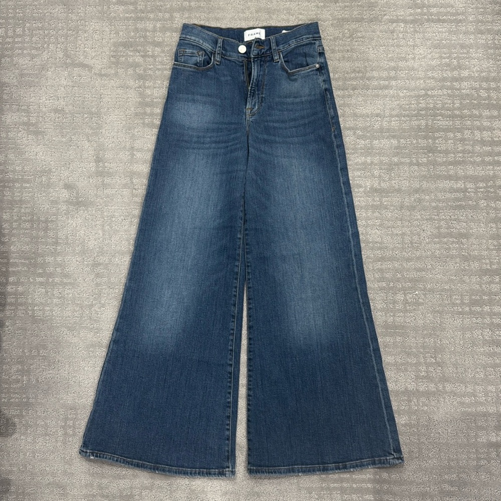 Frame Le Palazzo Pixie Wide Leg Jean 27